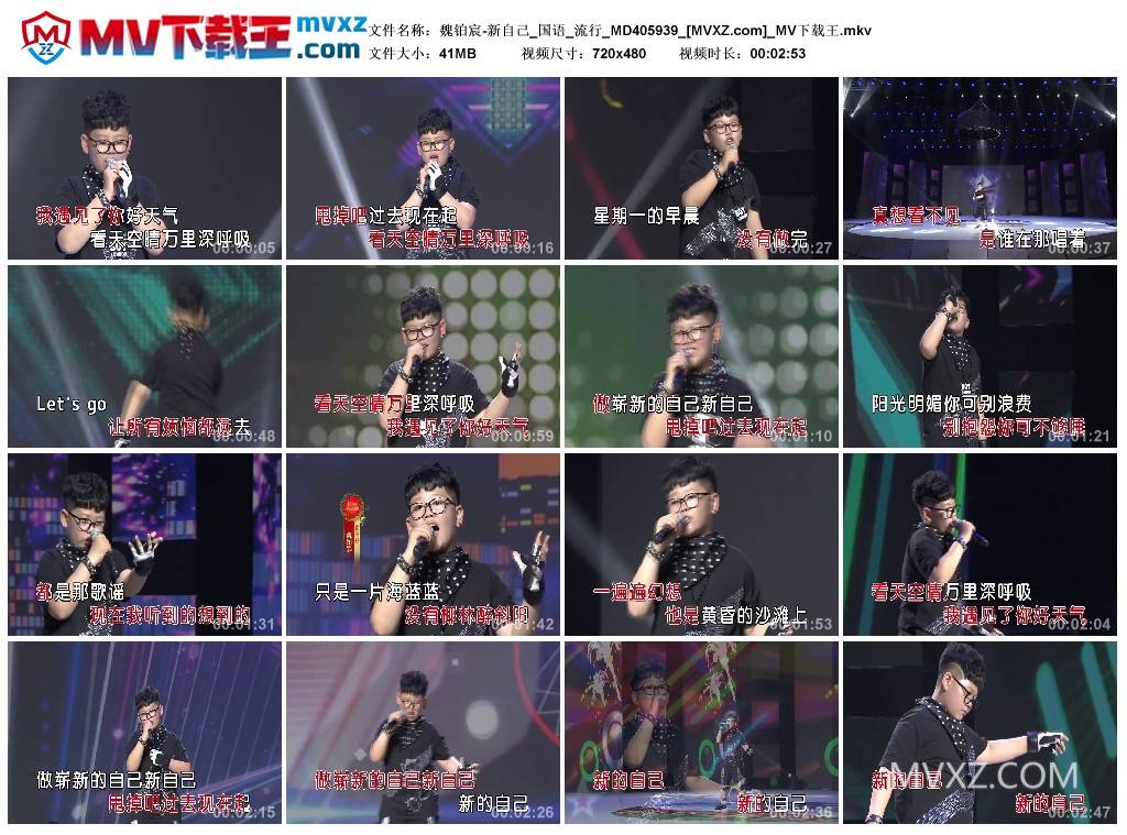 魏铂宸-新自己_国语_流行_MD405939